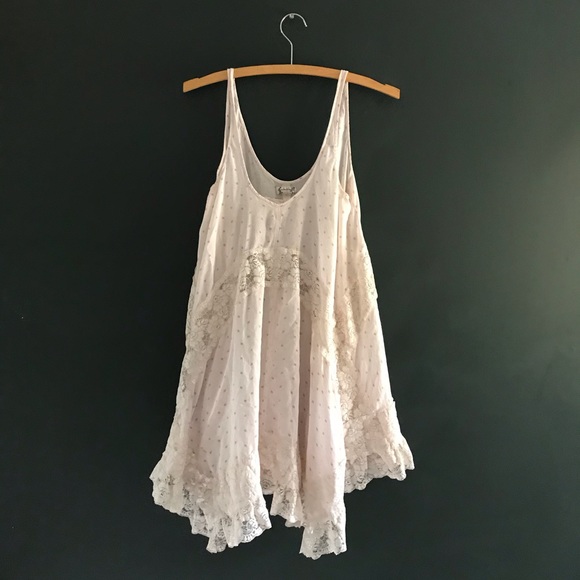 Free people voile trapeze dress - Picture 1 of 6
